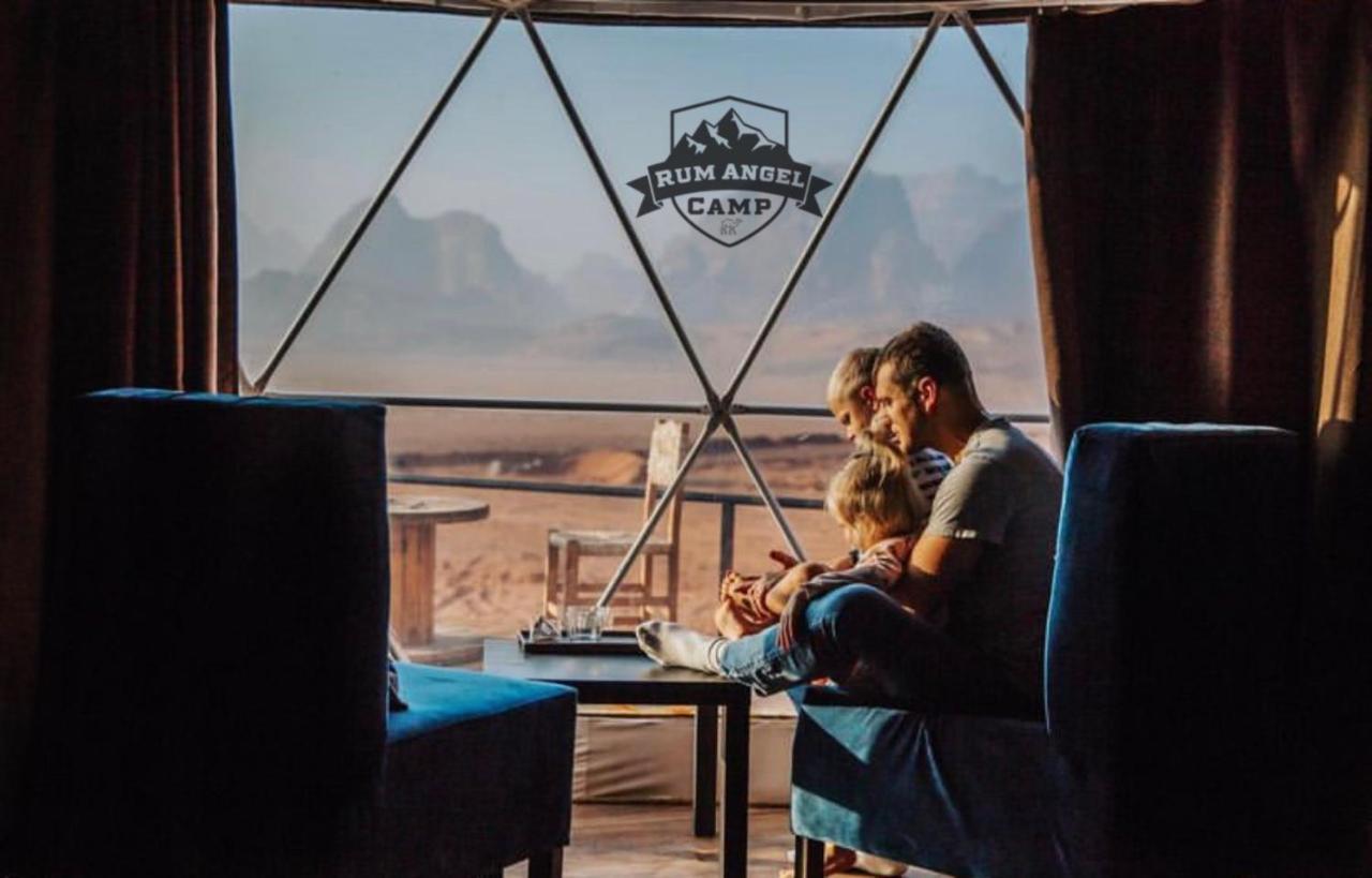 Rum Angel Camp Wadi Rum Esterno foto