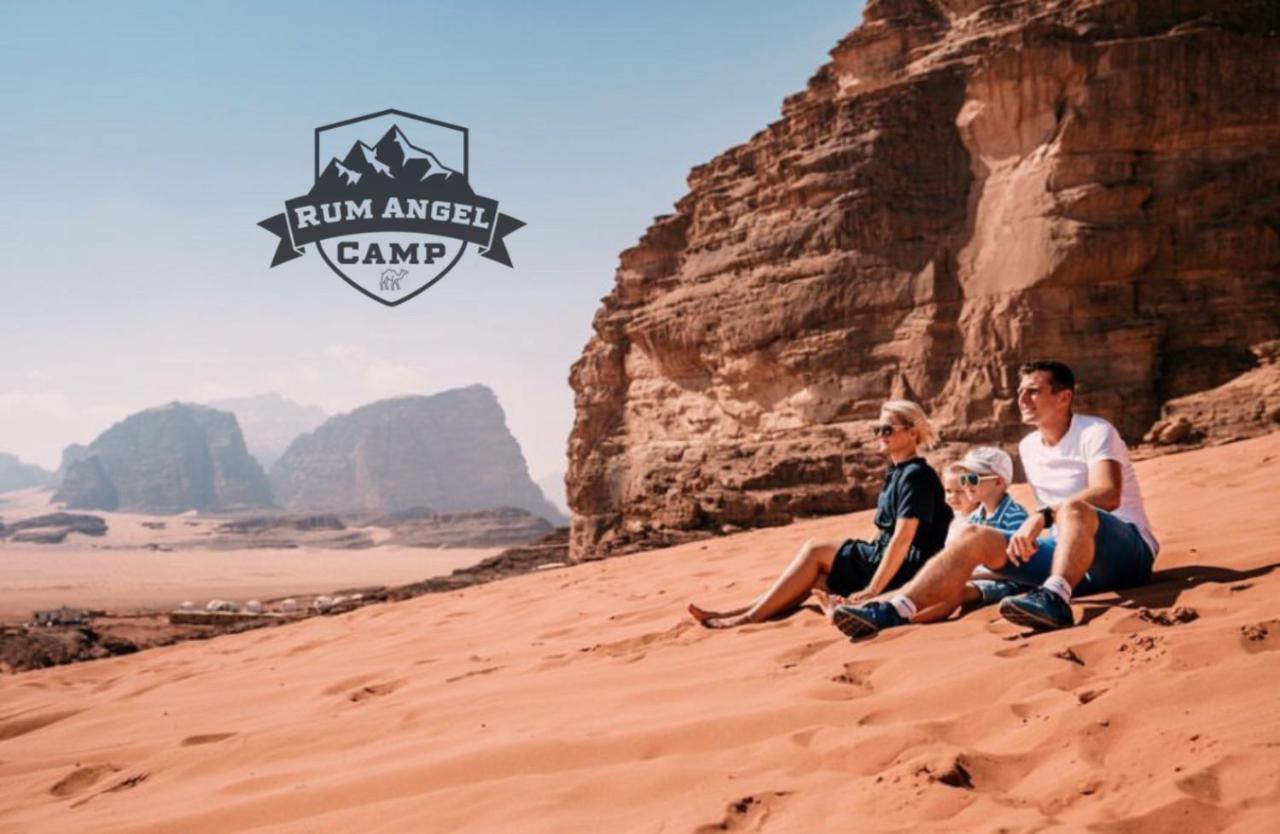 Rum Angel Camp Wadi Rum Esterno foto
